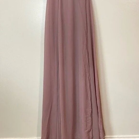 NEW Luxe by Seraphine Pink Mauve Cottagecore Flowy Maternity Nursing Wrap Dress - Picture 6 of 9